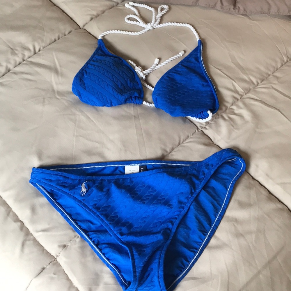 Ralph Lauren Blue Bikini